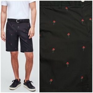 Bonobos Golf Black Rose Highland Shorts - Mens size 38 w/ 8" inseam